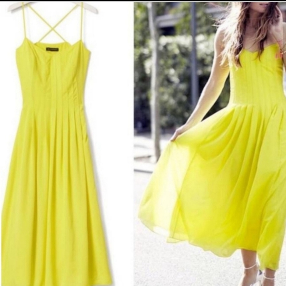Banana Republic Neon Dress Size 6